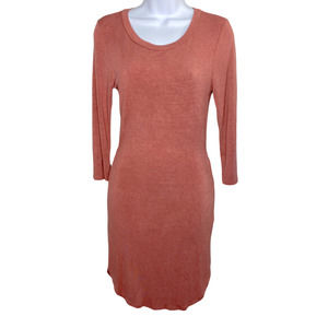 Juniors A Ellen Cutout Back Bodycon Dress Mauve M